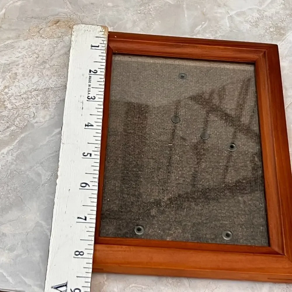 Solid Wood Picture Photo Frame Free Standing 5